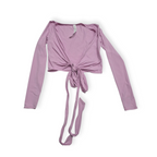 Playera Corta Alo Grande L Color Rosa De Mujer Manga Larga