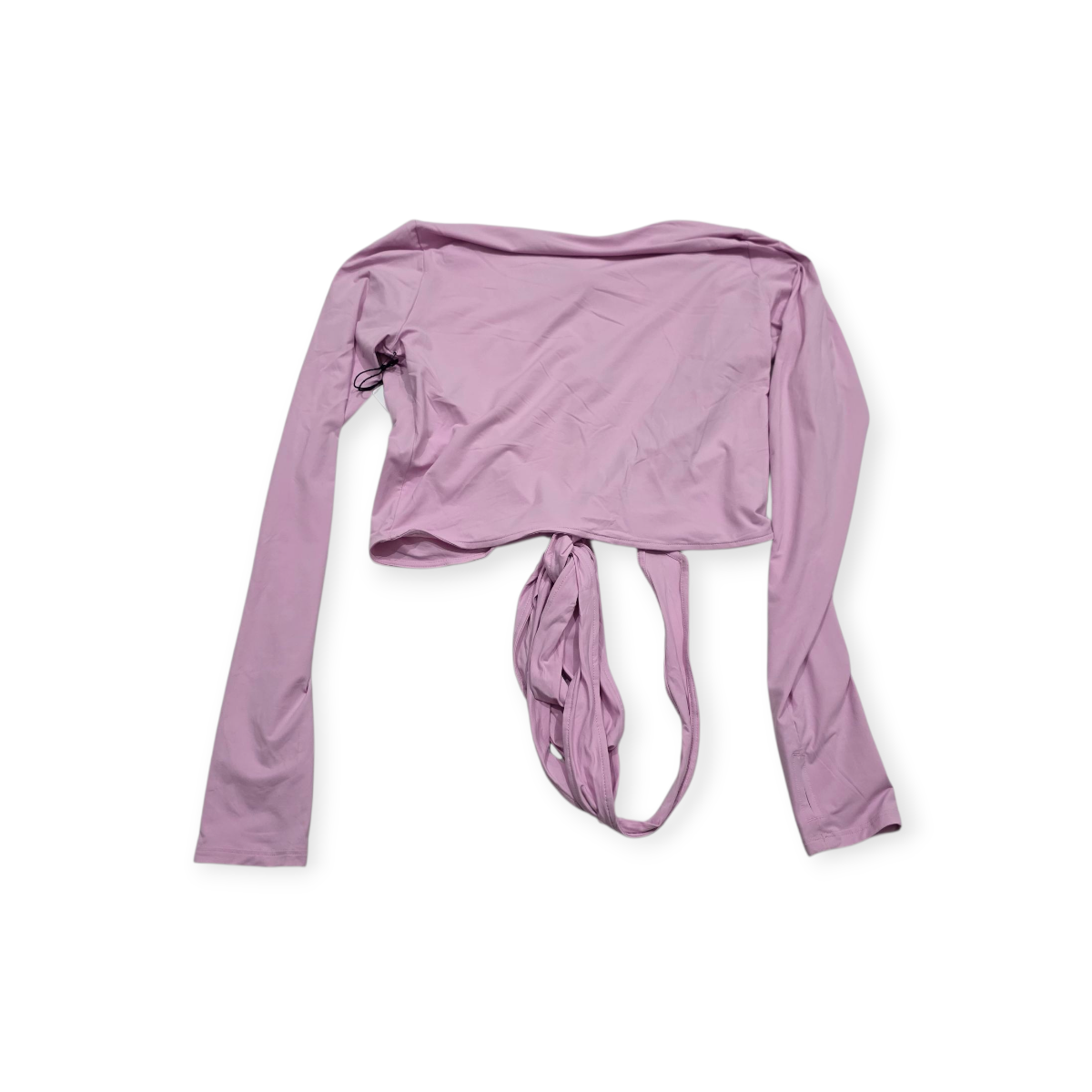 Playera Corta Alo Grande L Color Rosa De Mujer Manga Larga