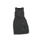 Vestido Ralph Lauren Wrap Negro Polka Dots Talla 2p