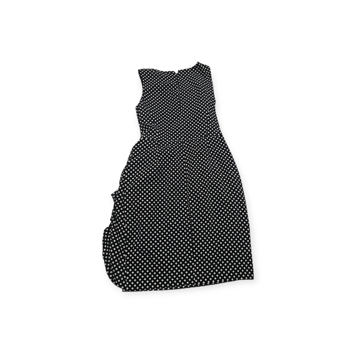 Vestido Ralph Lauren Wrap Negro Polka Dots Talla 2p