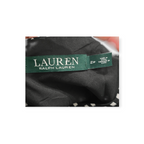 Vestido Ralph Lauren Wrap Negro Polka Dots Talla 2p
