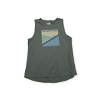 Playera The North Face Chico S Gris Sin Mangas De Mujer