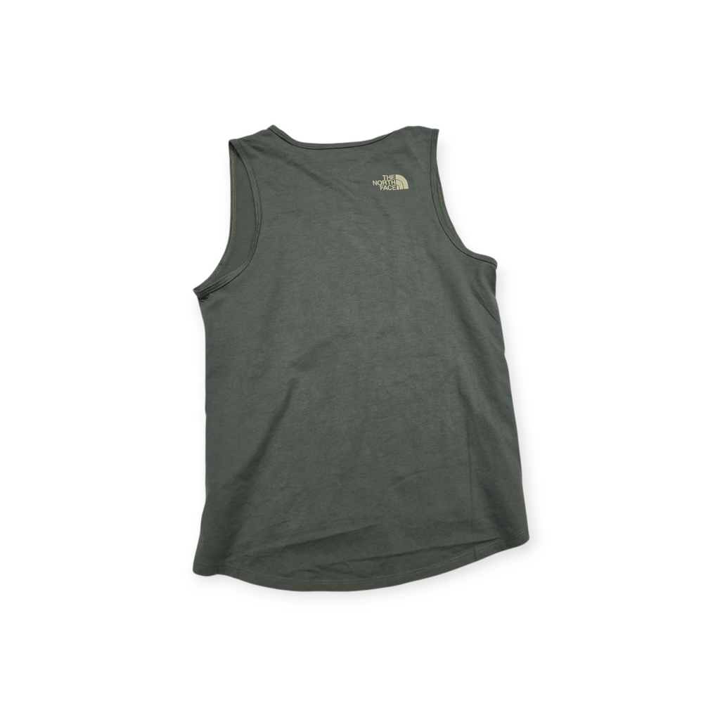 Playera The North Face Chico S Gris Sin Mangas De Mujer