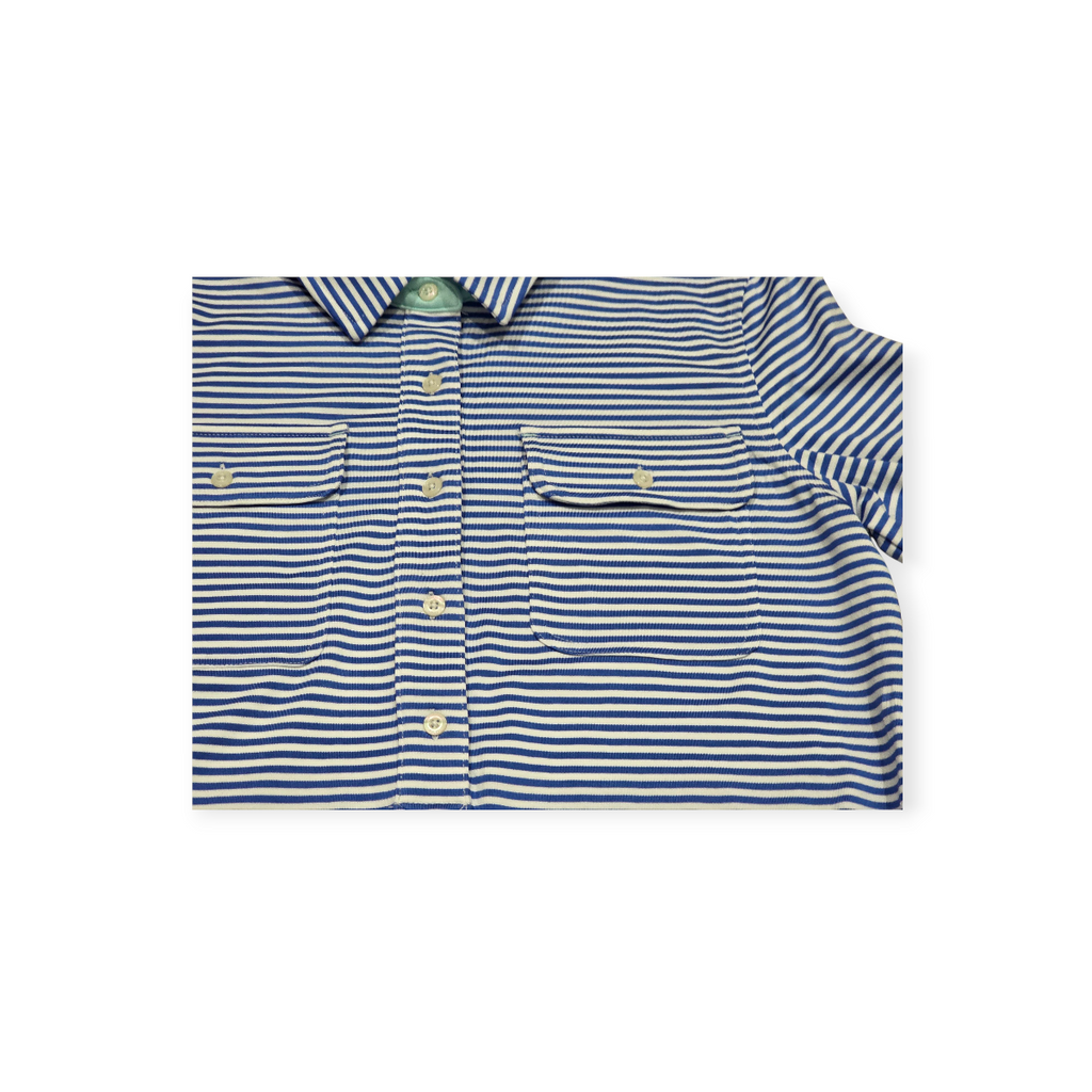 Vestido Vineyard Vines Performance Rayado De Mujer Chico S
