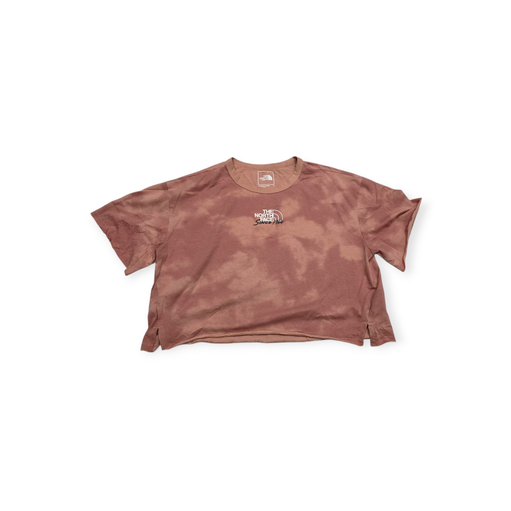 Playera Corta The North Face Grande L Coral Oscuro De Mujer