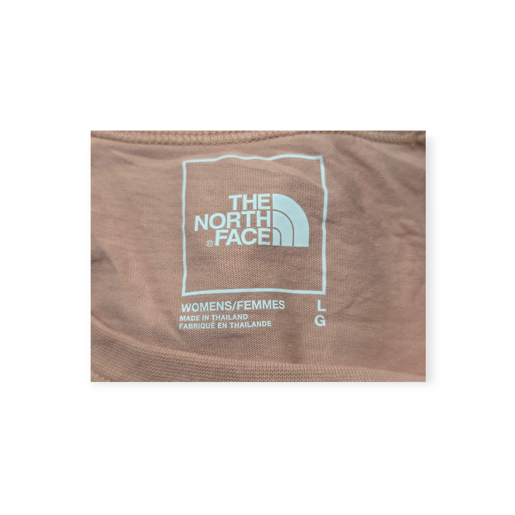 Playera Corta The North Face Grande L Coral Oscuro De Mujer