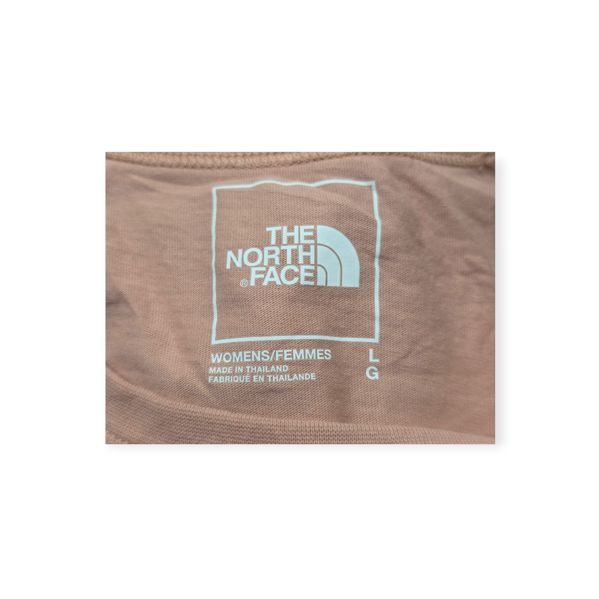 Playera Corta The North Face Grande L Coral Oscuro De Mujer