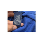 Playera Ralph Lauren Cuello V Azul Manga Corta Pony Azul