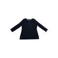 Playera Ralph Lauren Azul Marino Manga Larga Cuello Redondo
