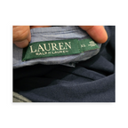 Playera Ralph Lauren Azul Marino Manga Larga Cuello Redondo