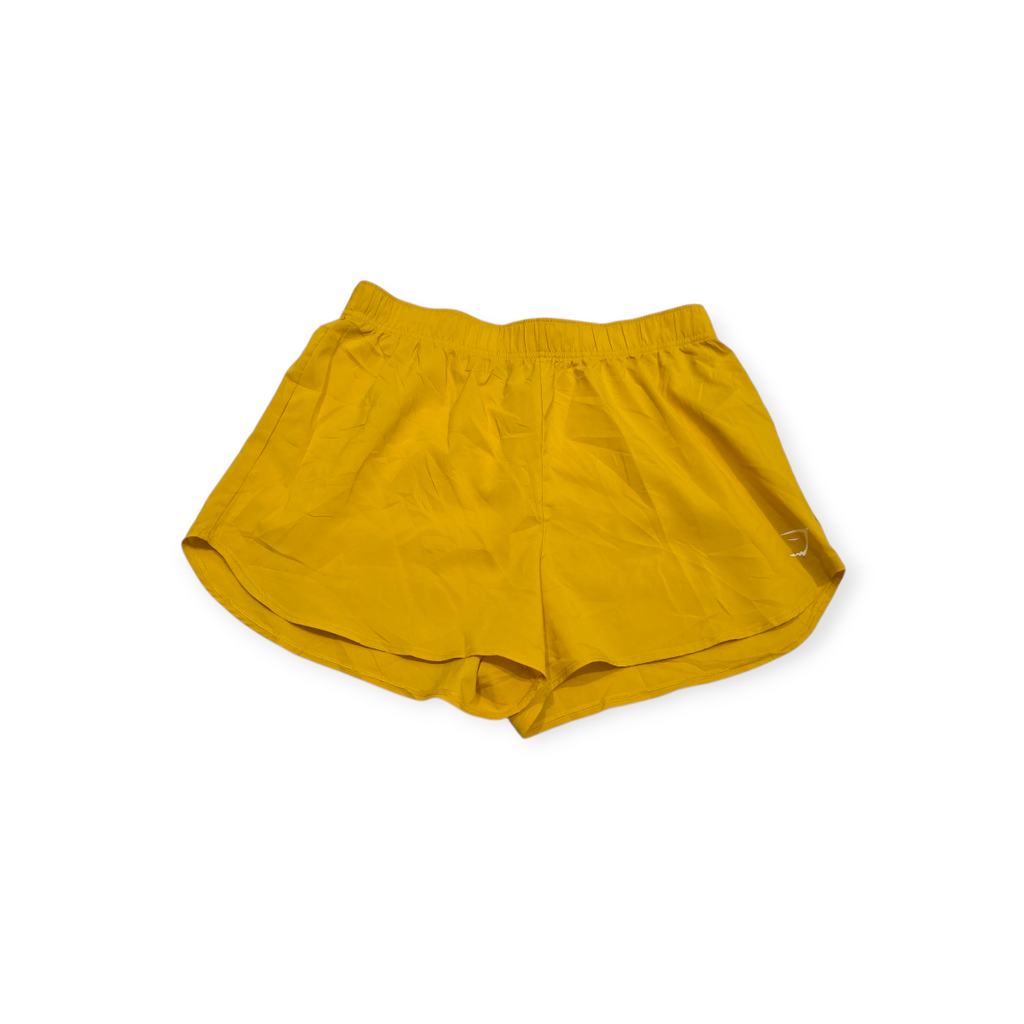 Short Gymshark Mediano M Amarillo De Mujer