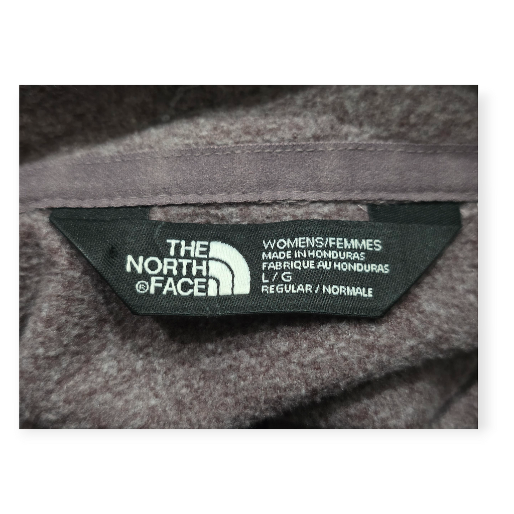 Chamarra Ligera The North Face L Medio Cierre Color Morado