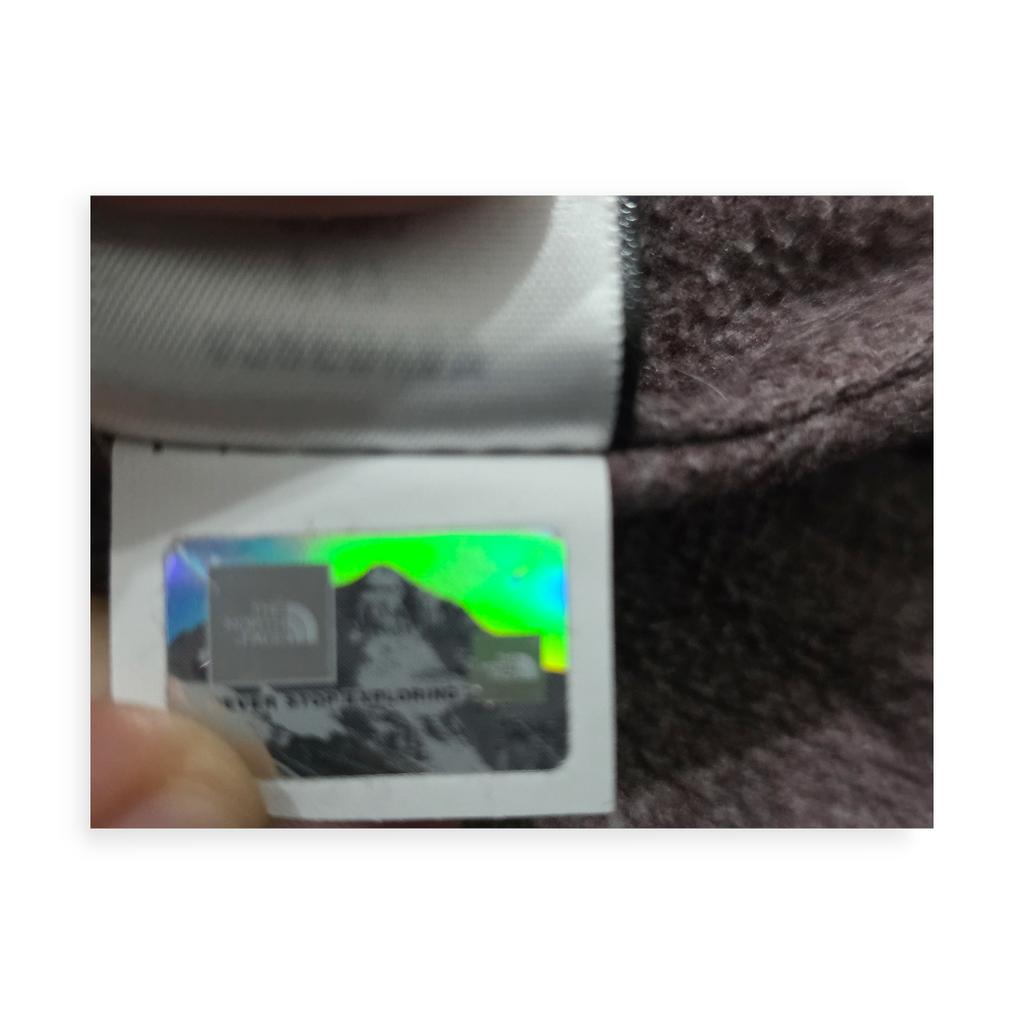 Chamarra Ligera The North Face L Medio Cierre Color Morado