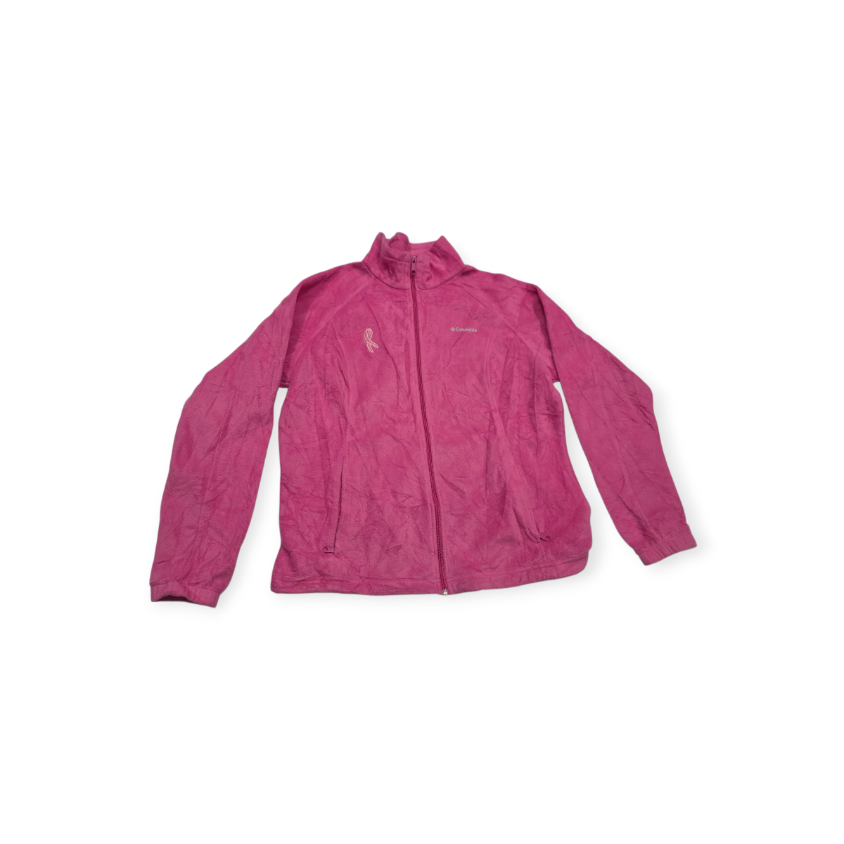 Chamarra Polar Columbia De Mujer Xgrande Xl Color Rosa