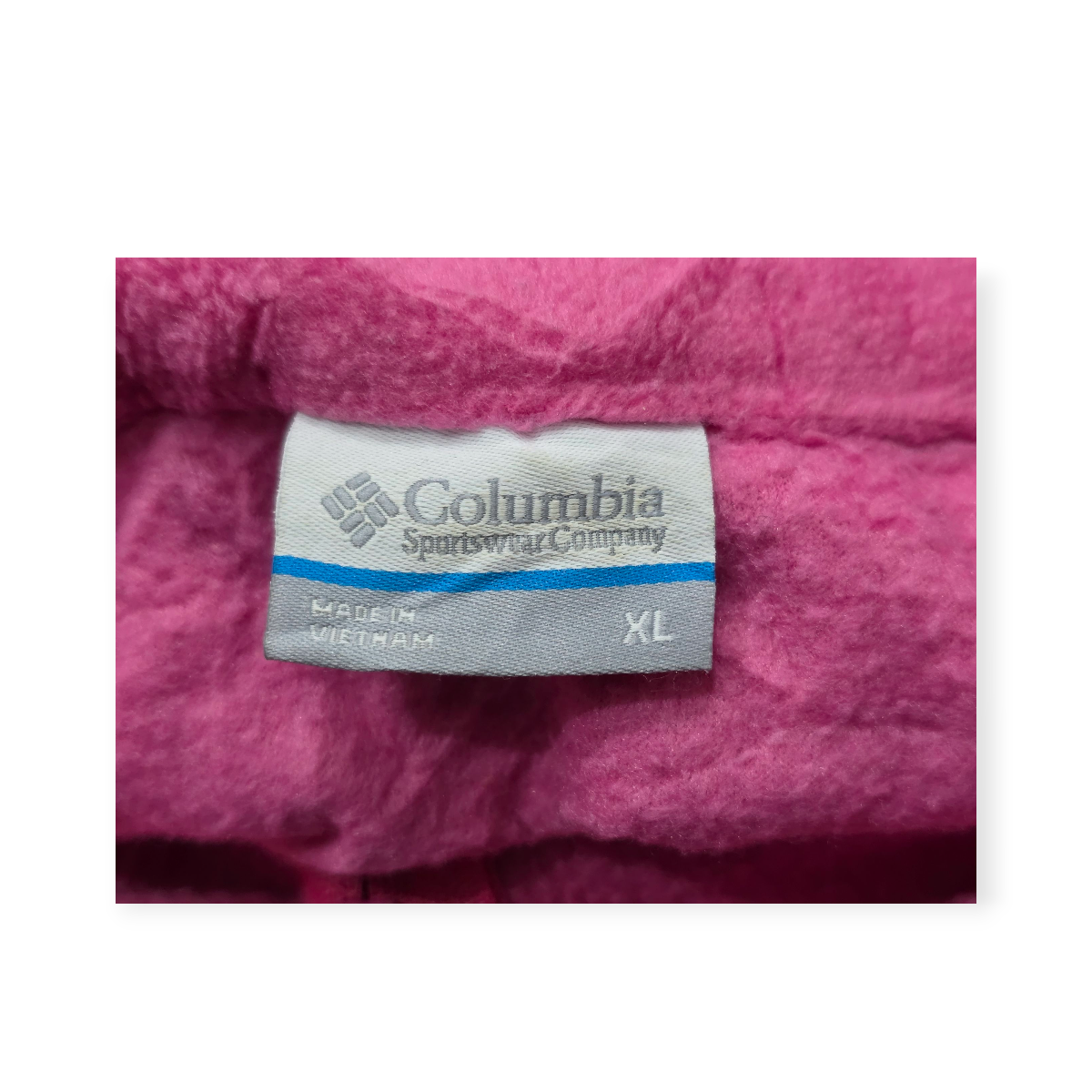 Chamarra Polar Columbia De Mujer Xgrande Xl Color Rosa
