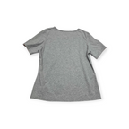 Playera Burberry De Mujer Xgrande Xl Gris Manga Corta