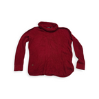 Sueter Ralph Lauren De Mujer Color Rojo Turtle Neck Talla 1x