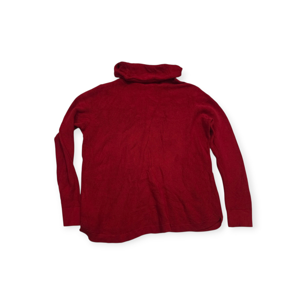 Sueter Ralph Lauren De Mujer Color Rojo Turtle Neck Talla 1x