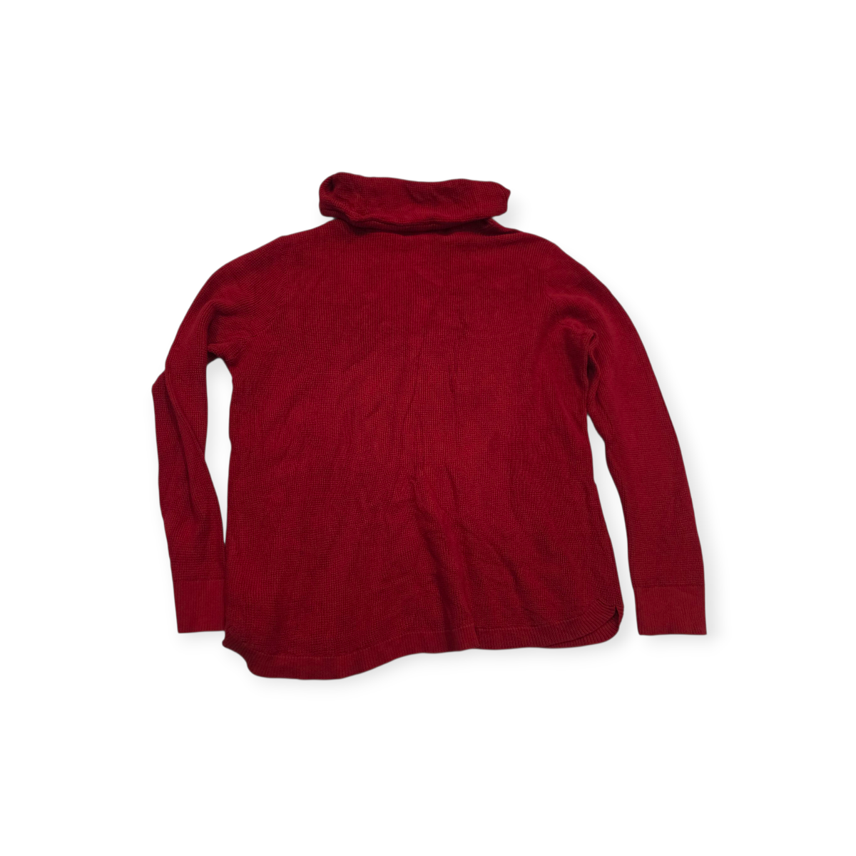 Sueter Ralph Lauren De Mujer Color Rojo Turtle Neck Talla 1x