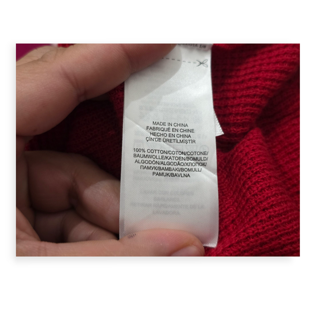 Sueter Ralph Lauren De Mujer Color Rojo Turtle Neck Talla 1x