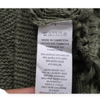 Cardigan Michael Kors Verde Flecos Tejido Calado Talla S