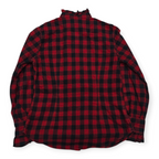 Camisa Ralph Lauren De Mujer S Color Negro/rojo Cuello Mao