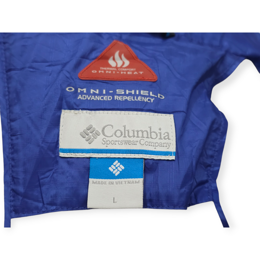 Chaleco Mujer Columbia Omni-heat Azul Termorreflectante L