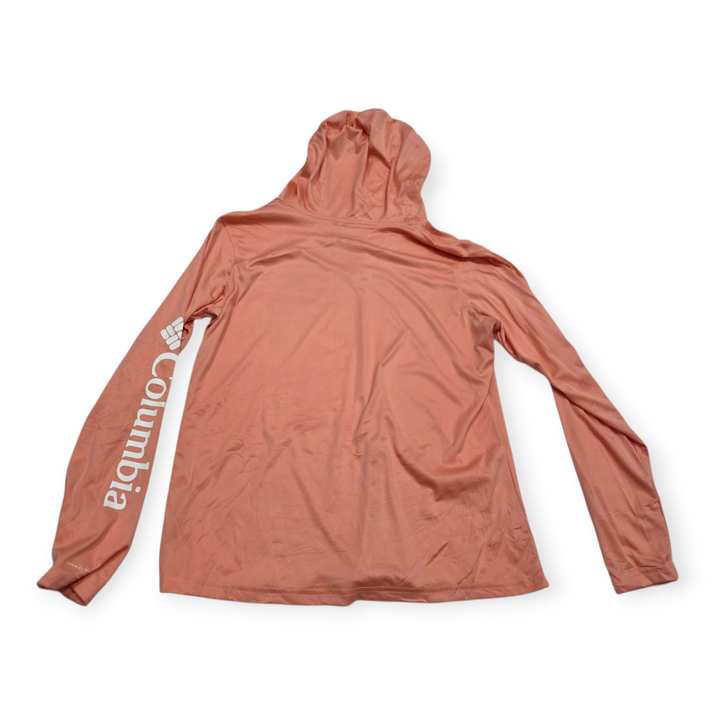 Playera Con Gorro Columbia Omnishade Xgrande Xl Naranja