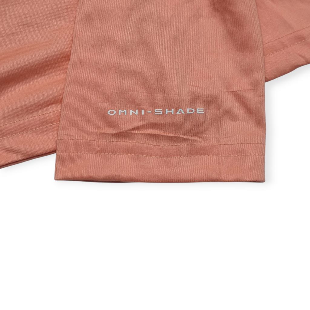 Playera Con Gorro Columbia Omnishade Xgrande Xl Naranja