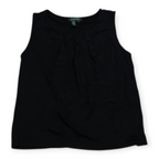 Blusa Ralph Lauren Grande L Sin Mangas Color Negro