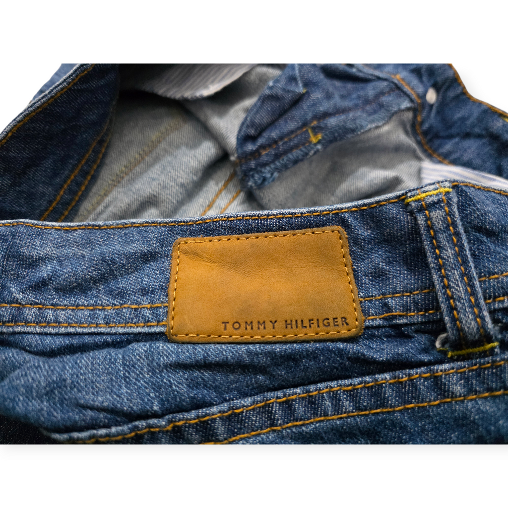 Pantalon De Mezclilla Talla 4 Tommy Hilfiger Azul Acero