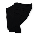 Michael Kors Vestido Negro Moderno Corte Irregular Talla M
