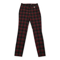Legging Tommy Hilfiger Talla 4 Rojo/negro A Cuadros