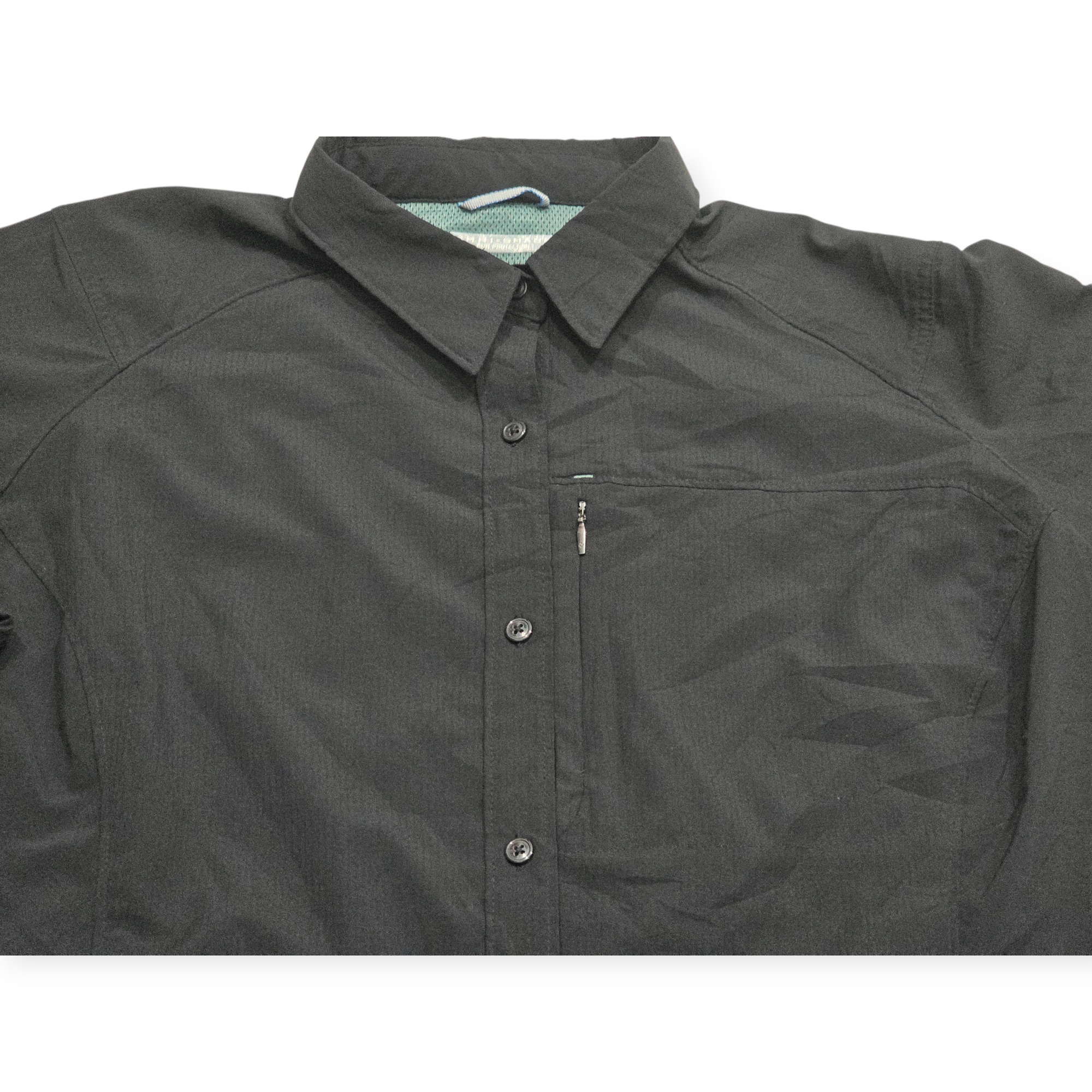 Camisa Columbia Omnishade Sun Protection De Mujer 1x Negra