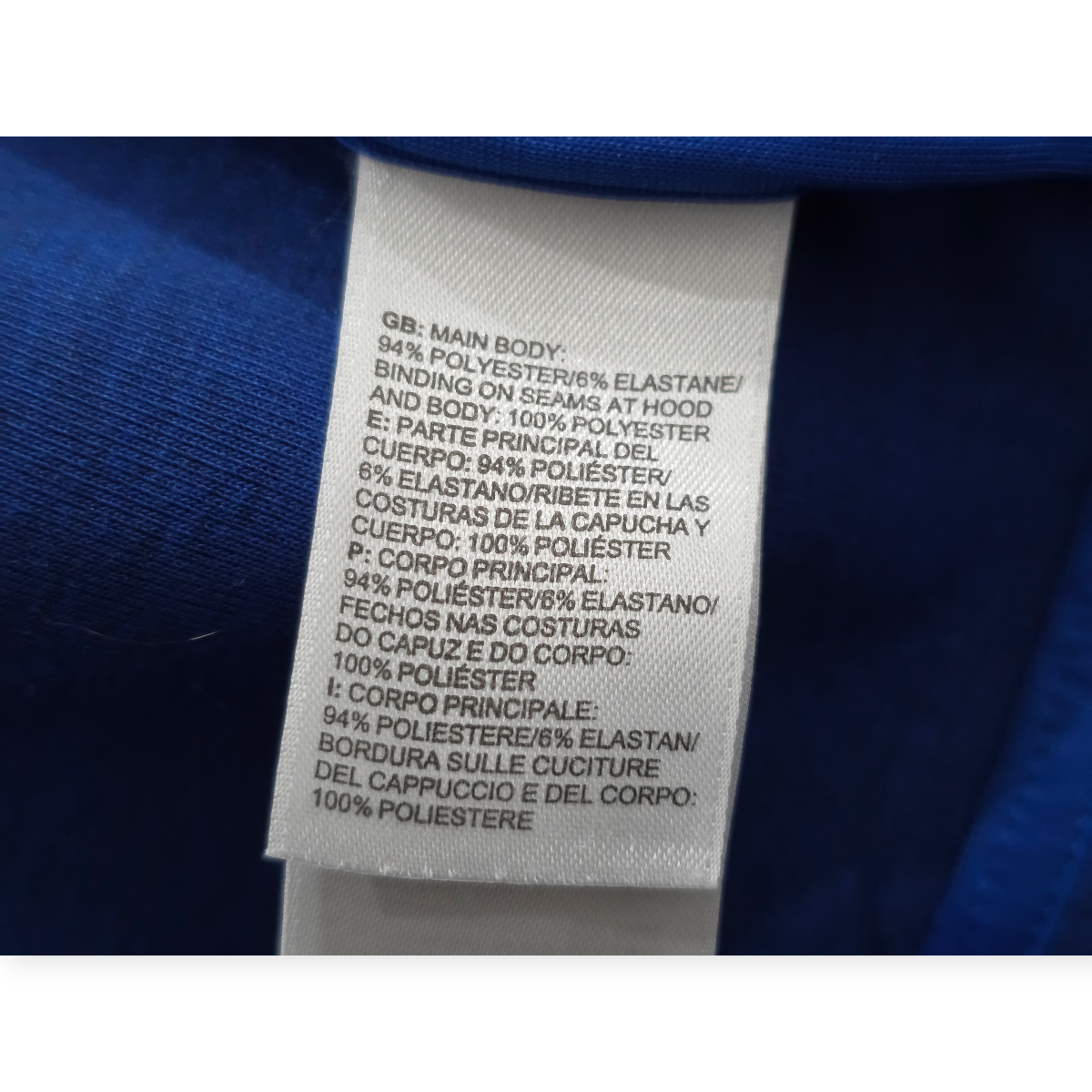 Sudadera The North Face S Capucha Azul Botones Metálicos