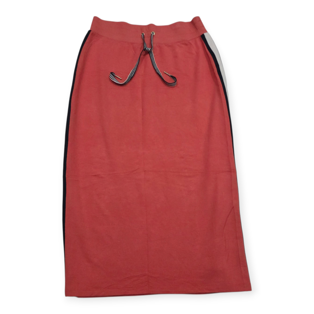 Falda Larga Tommy Hilfiger Chico S Color Coral Con Cordon