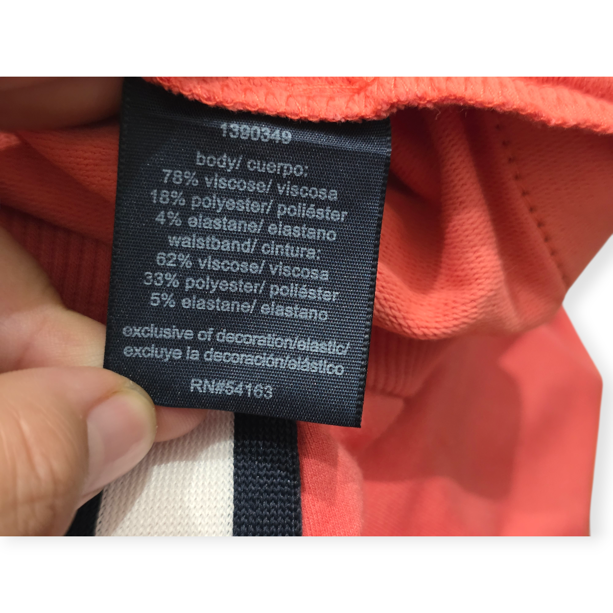 Falda Larga Tommy Hilfiger Chico S Color Coral Con Cordon