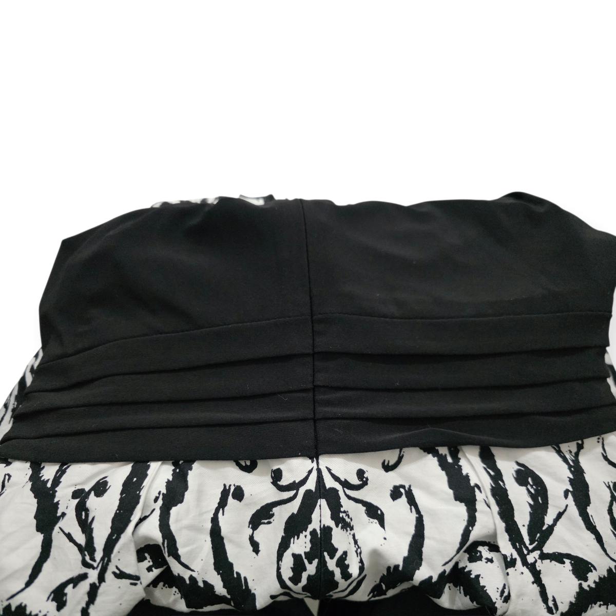 Vestido Ralph Lauren Talla 6 Color Negro Con Falda Blanca
